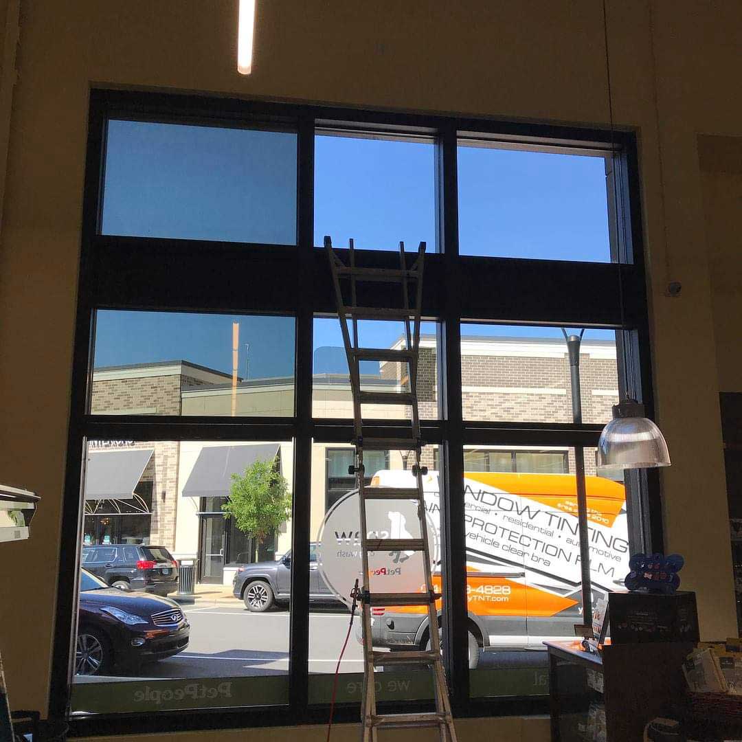 Commercial Building Window Tinting